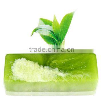 New Natural Plant Double-effect Green Tea And Milk Handmade Soaps photo-5