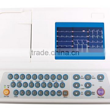 MC-ECG-3303W 5'' Color LCD Screen 12 Leads 3 Channels ECG Machine