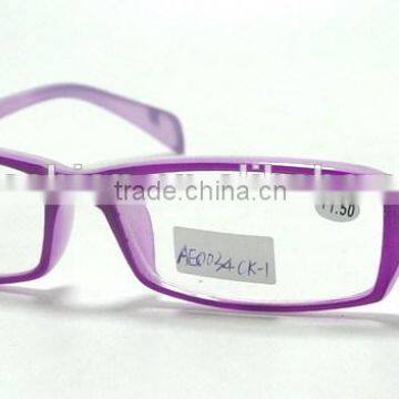 2016 new style high quality custom color combination reading glasses