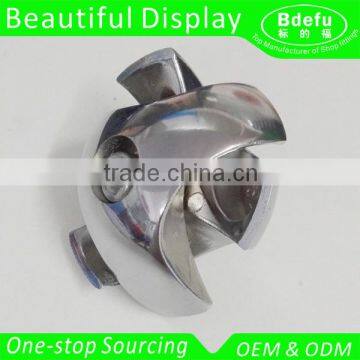 3 Ways Chrome Finish Alloy Pipe Joint Tube Holder                        
                                                Quality Choice