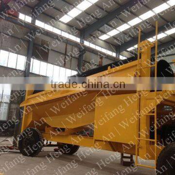 100-500 ton Alluvial Gold Trommel Wash Plant exported to over the wolrd