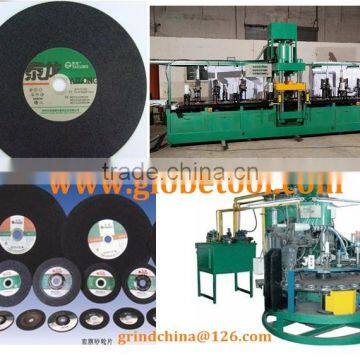 Semi-automatic Cutting Wheel Machine , Cutting Wheel Making Machine supplier