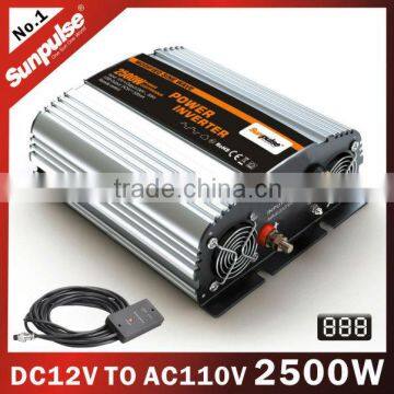 DC TO AC 2500W solar power inverter with LED