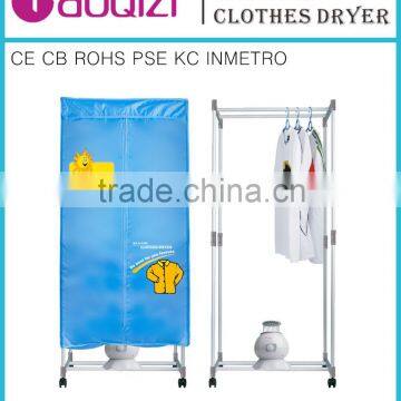 Square shape Folding electric Clothes Dryer with Anion