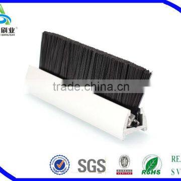 Aluminum Pedestal Deflector Brush Escalator Parts Strip Brush