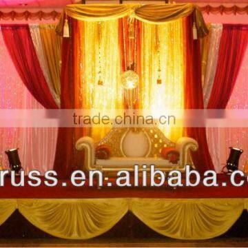 2015 RP Aluminum Portable Telescopic event wedding pipe and drape