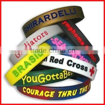 HOT Sale factory directly bulk cheap silicone wristbands,wholesale silicone wrist band