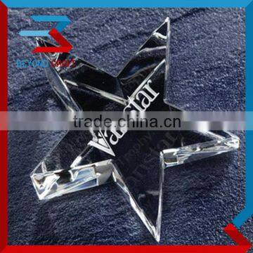 Classical Glass Star Paperweight Crystal Gift Items