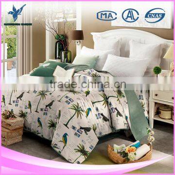 Nature Style Bright Color 100% Cotton Duvet Cover Set