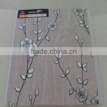 Lamination different kind of design pvc wall panel