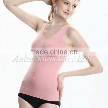 LBS-049 Seamless Vest With Pad Slimming Women Body Shaping Vest