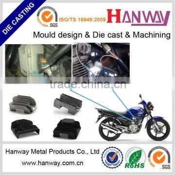 China Guangdong manufacture OEM aluminum die casting anodizing motorcycle rectifier