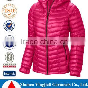 High Quality Custom Women Duck Down Jacket For Winters Xiamen Factory