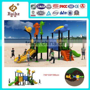 2016 kids water amusement playground slides