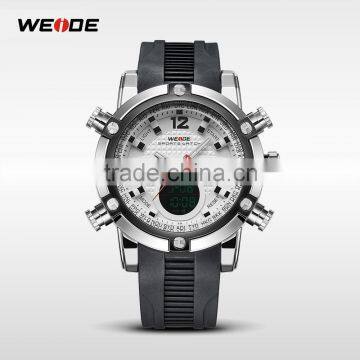 Weide mens watches top brand quartz stainless steel back watch casual fashion quartz mens watch