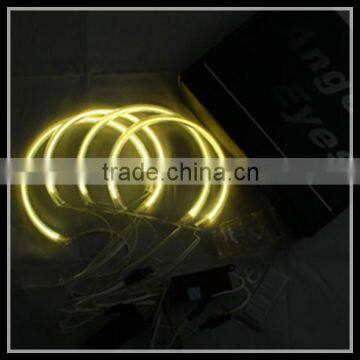 127.5mm 159mm x5 e53 angel eyes headlights yellow amber ccfl led angel eyes ring for bmw x5 e53