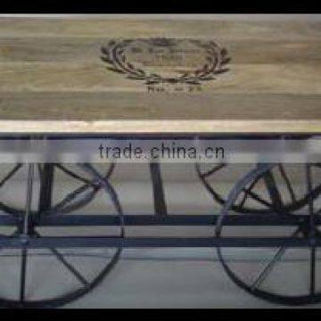 Coffee Table with Wheels