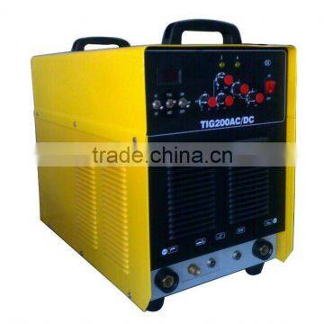 TIG 200 Amp AC DC aluminium welding can weld aluminium plate