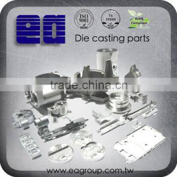 Taiwan High Quality CUSTOMIZED OEM ODM Electro-plating Aluminum Metal Parts CNC Machining Service Die Casting Surface Treatment photo-2