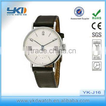 Leather watch for man ,Trend leather watches man company,fashion leather watches man with reliable factory