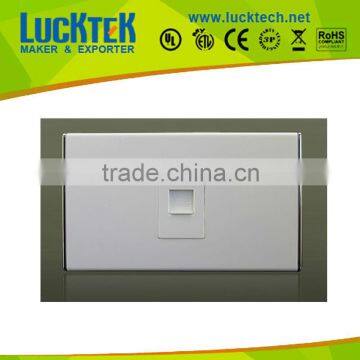 120 type RJ45 Network wall face plate