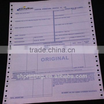 wholesale shipping documents including packing list