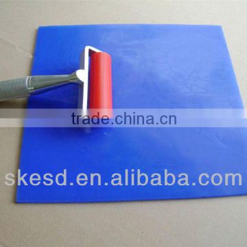 Clean room dust removal blue sticky mat