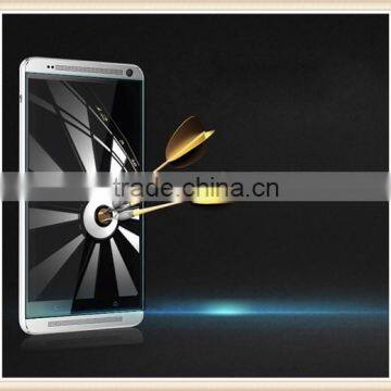 2.5D 9H anti-scratch screen protector for HTC One Max Tempered glass screen protector