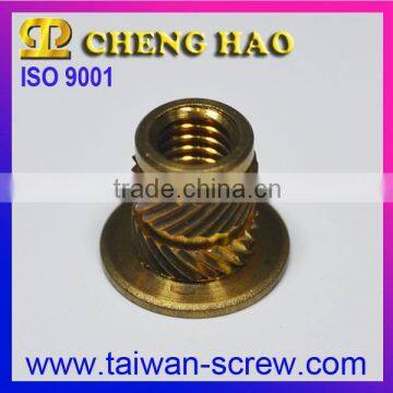 Customer CNC Lathe Splined Brass T Nuts