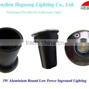 Low power 3W inground light led lighting