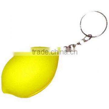 PU FOAM Lemon keychain