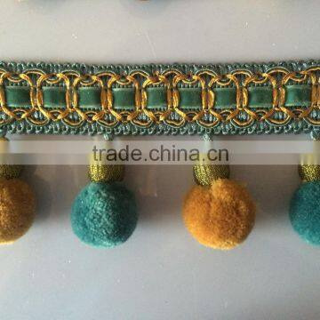 [YZLACE] Tassels Lace Curtains Wholesale 10100 photo-4