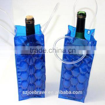 Wine Tote Bag PVC Plastic Bottle Cooler Tote Bag PVC Tote Bag for Wine photo-4