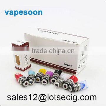 E cigarette 510 drip tip wholesale Irregular ss and Acrylic inhaler ADA-DT006