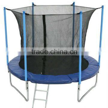 Large safety net trampoline