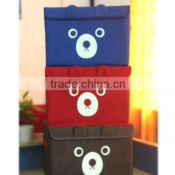 Collapsible Closet Storage Bin with Lid