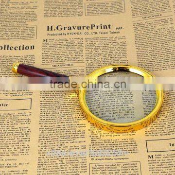 Chic Loupe Magnifier 10X Magnifying Jewelry Glass 90mm Handheld Reading photo-3