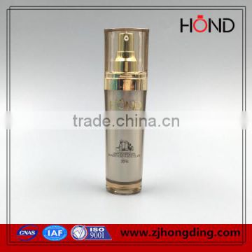 high sale gold brand name face cream wholesale triangle make up bottle