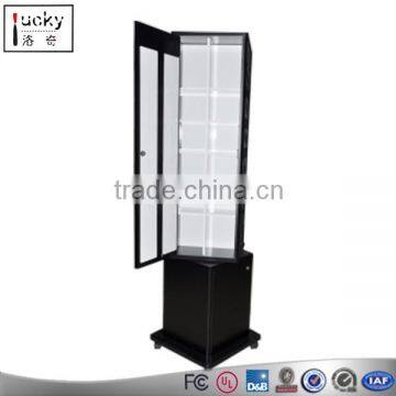Factory directly sale acrylic shelves used to market display cabinet