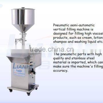10-150ml 250ml 500ml Cosmetic Pneumatic Cream Filling Machine photo-2