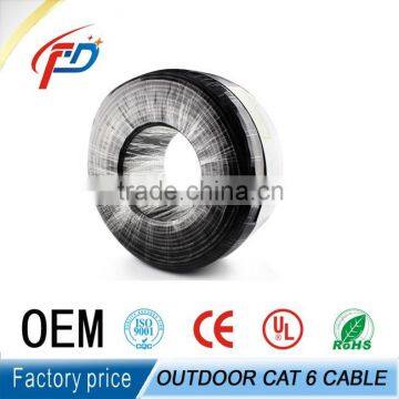 factory price hot sell UTP/FTP/STP/SFTP cat6 /cat5e waterproof lan cable