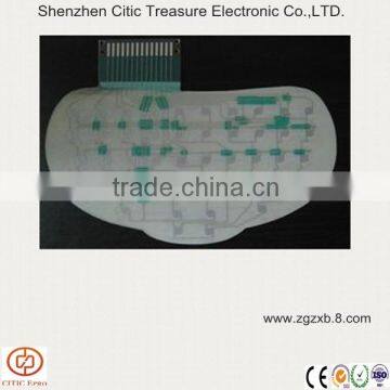 Induction Cooking Membrane Switch Circuit , PET Circuit