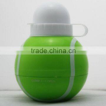 Lovely Tennis plastic drinking water bottle for children gift