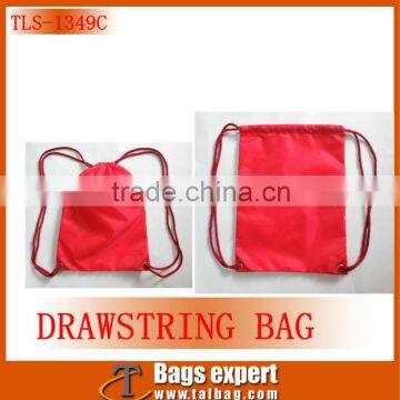 2016 polyester draw string bag for promotional use,