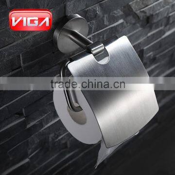 304 Stainless Steel Single Bathroom Toilet Tissue Paper Roll Holder Towel Holder