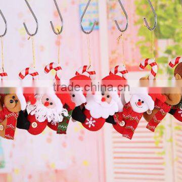 Modern style super quality Cheap Small powder Santa Claus christmas tree decorations from China