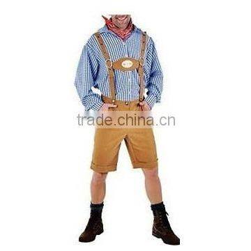 LEATHER LEDERHOSEN Bavarian Shorts Suede/leather