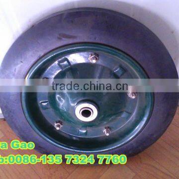 12 inch solid rubber wheel