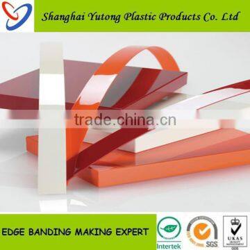 0.45x22mm rubber edge strip,pvc EDGE BANDING,edge band