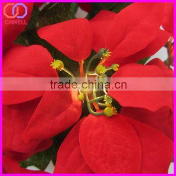 Wholesale Artifiical Poinsettia Led Flower Light photo-3